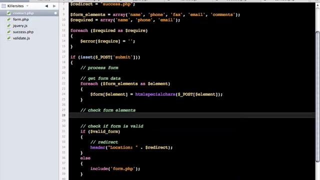 PHP & Javascript - Form Validation part 4 смотреть онлайн