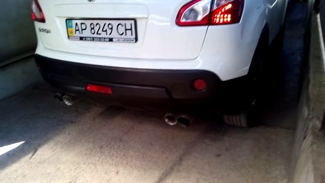 звук выхлопа Выхлоп, прямоток, паук 4-2-1 Ниссан кашкай 1.6 смотреть онлайн