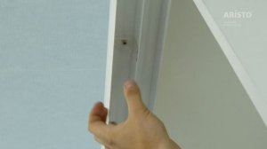 Установка верхнего стопора - раздвижная система Aristo