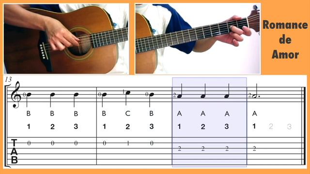 7 Easy Tunes for Guitar Beginner [Notation + TAB] смотреть онлайн