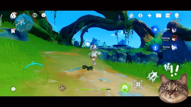 Collect three butterflies To open the precious chest #gaming #genshinimpact смотреть онлайн