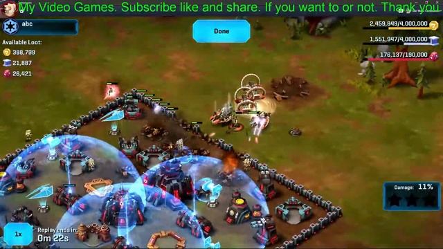 (10) Star Wars Commander Defense смотреть онлайн
