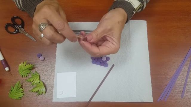 Квиллинг. Виноград. 23.10. смотреть онлайн