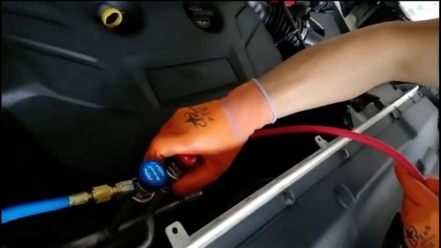AA4C Dual Gas Automotive A/C Handling Machine AA-RCC6S DUAL For Both R-134a And HFO-1234yf