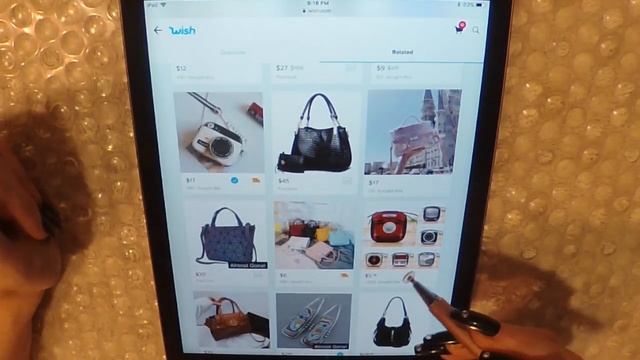 ASMR Online Purse Shopping on Ipad with Gum Chewing & Whisper смотреть онлайн