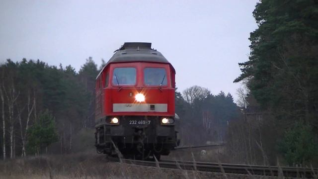 BR 232 469-7 Ludmilla mit EC 179 "Alois Negrelli" bei Schönow - Zivilisation im Nationalpark [HD] смотреть онлайн