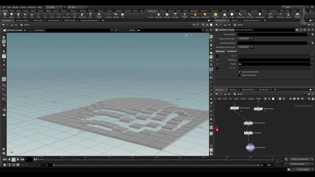 Houdini Attribute Transfer With Polygons смотреть онлайн
