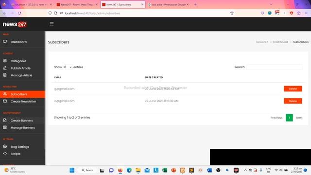 SOURCE CODE APLIKASI PORTAL BERITA DENGAN PHP NATIVE - FITUR LENGKAP‼️ смотреть онлайн