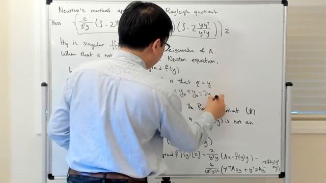 Newton's method applied to the Rayleigh quotient смотреть онлайн