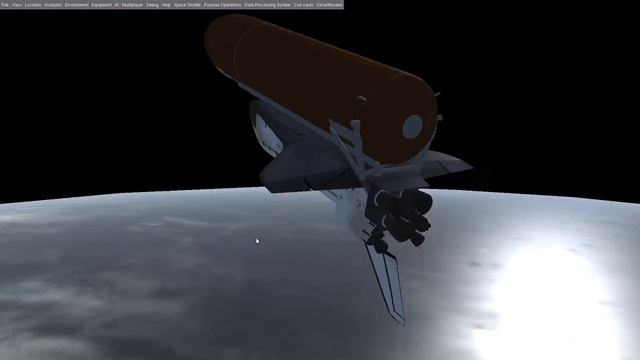 FlightGear Gameplay Space Shuttle Launch смотреть онлайн