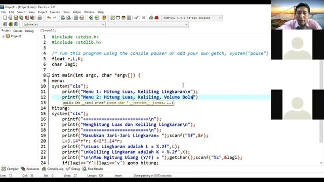 BELAJAR CODING C++ yuk | TUTORIAL BAHASA C DASAR #3 | KESERUAN MENGAJAR ONLINE PEMROGRAMAN C/C++ смотреть онлайн