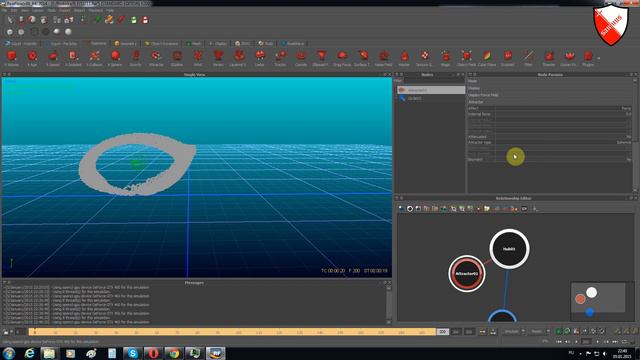 Realflow -Урок-10 -Продолжаем изучать силы смотреть онлайн