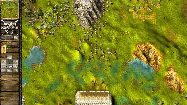 KaM Remake Knights Evolve 2v2v2v2 До победы (сетевая игра) смотреть онлайн