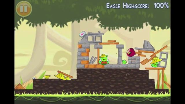 Angry Birds Mighty Eagle Walkthrough 11-5 смотреть онлайн