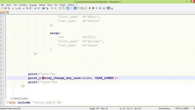 PHP Array Functions Bangla Tutorial Part-03 (array_column) смотреть онлайн