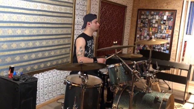 Volbeat ft. Danko Jones - Black Rose (Drum Cover) смотреть онлайн
