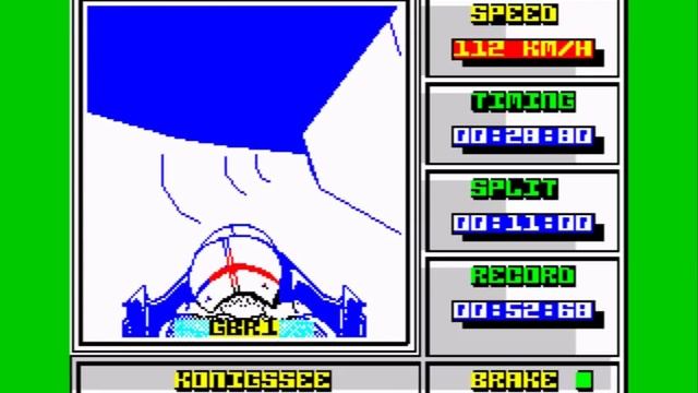 Bobsleigh Walkthrough, ZX Spectrum смотреть онлайн