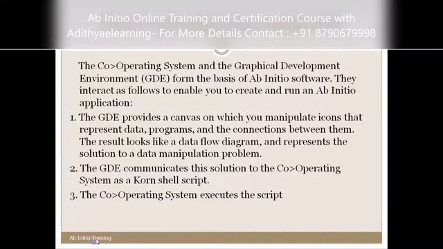 Abinitio Online Training video and Certification Course смотреть онлайн