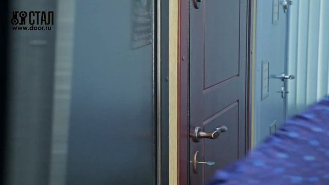 СТАЛ-35 - простая, но надежная входная дверь. смотреть онлайн