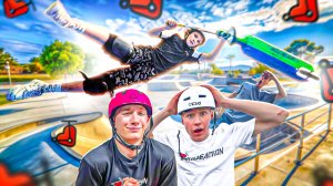 СОРЕВНОВАНИЯ ОТ RIDEACTION В САМОМ БОЛЬШОМ СКЕЙТ ПАРКЕ!