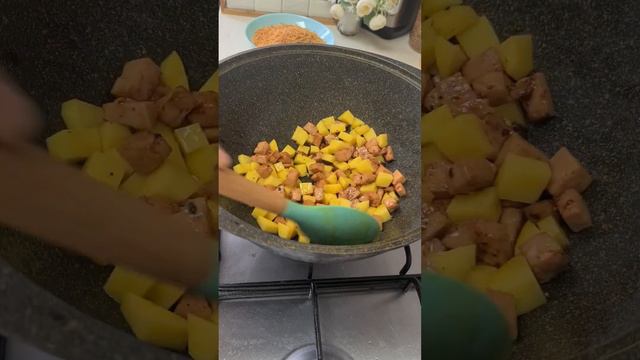 Всего за 30 минут и вкусный Обед или Ужин готов.Нан-Палау.Жаренная вермишель #вкусно#рек смотреть онлайн