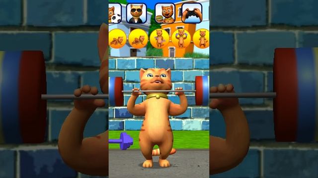 Talking Cat Leo Game Gameplay Fun ? Very Funny Game!!! ? #shorts смотреть онлайн