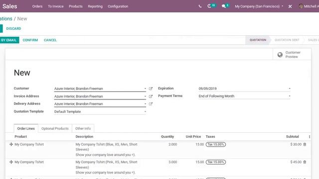 Product Grid Configurator in Odoo13 смотреть онлайн