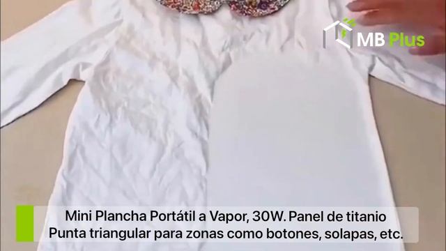 Mini Plancha Portátil a Vapor, 30W смотреть онлайн