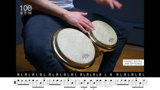 How to Play Bongos | Bongo Lesson | Essential Bongo Riffs | CongaChops.com смотреть онлайн