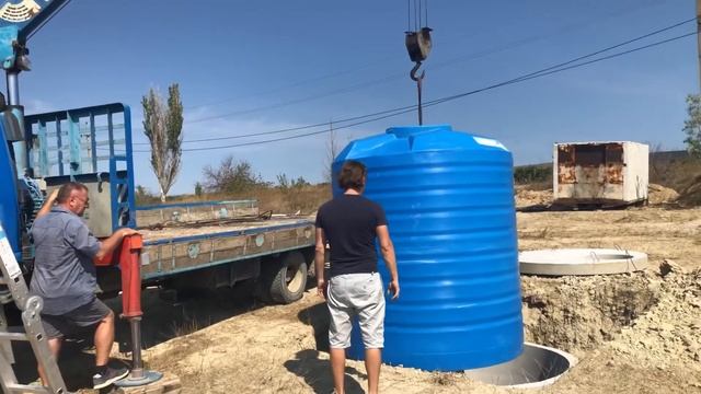 Бочка для воды. Закапываем в землю смотреть онлайн