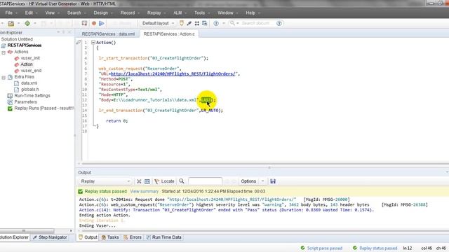 Loadrunner Tutorials | How to Create a Script for a REST API Services in Loadrunner смотреть онлайн