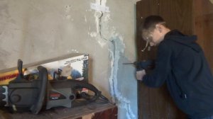 Как ОСТАНОВИТЬ ТРЕЩИНУ в стене/Простой способ устранения трещины!!!
