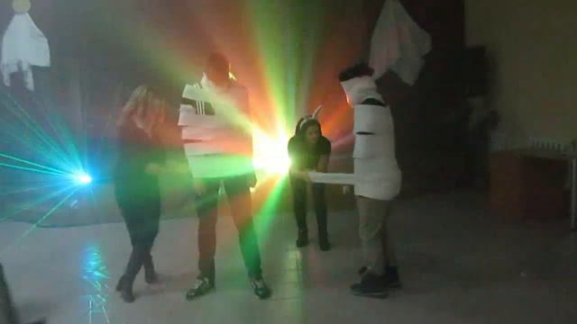 В с. Счастливцево в доме культуры состоялась праздничная дискотека и маскарад Halloween!!! смотреть онлайн