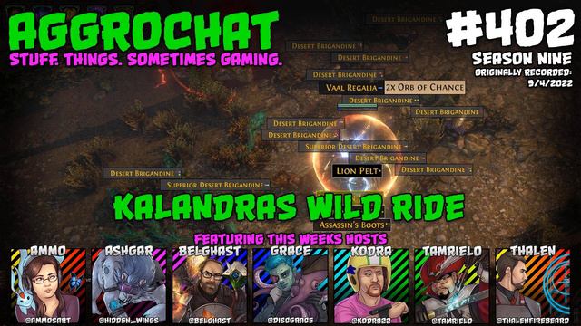AggroChat #402 - Kalandras Wild Ride смотреть онлайн