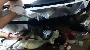 Джетта 6, разборка галогеновой фары