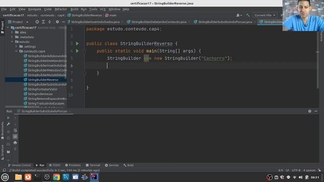 Certificação Java 17 - StringBuilder Reverso смотреть онлайн