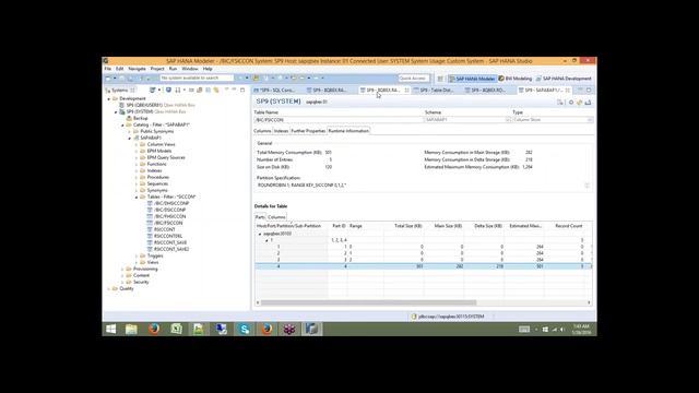 Day 7 Building Database in HANA & SQL Part 2partitioning смотреть онлайн