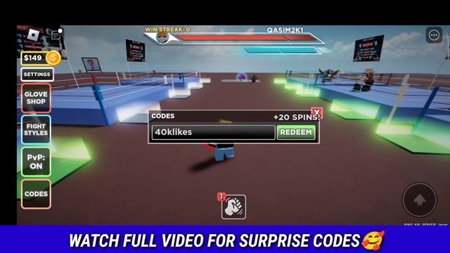 ⚠️ALL NEW⚠️UNTITLED BOXING GAME ROBLOX CODES 2023 - UNTITLED BOXING GAME CODES смотреть онлайн