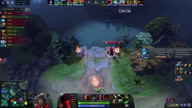 OG vs LGD.PSG - 1-я карта / Best of 5 Grand Final The International 8 смотреть онлайн