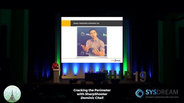 HIP19: Cracking the Perimeter with SharpShooter - D. Chell смотреть онлайн