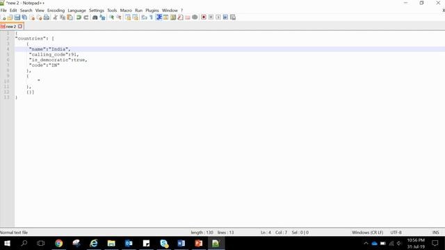 How to create a JSON and validate it ?? смотреть онлайн