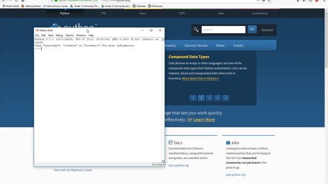Installing python 3 and using IDLE смотреть онлайн