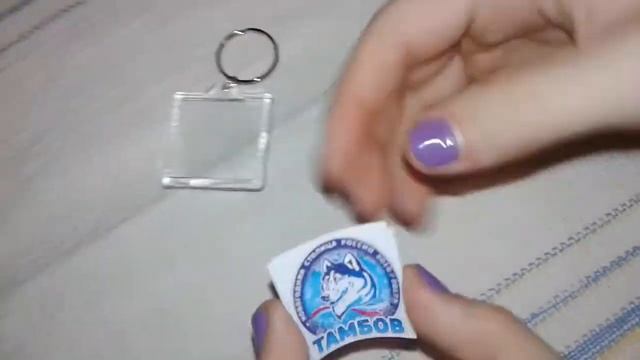 Новогодний DIY! Как делать брелок.(1часть) смотреть онлайн