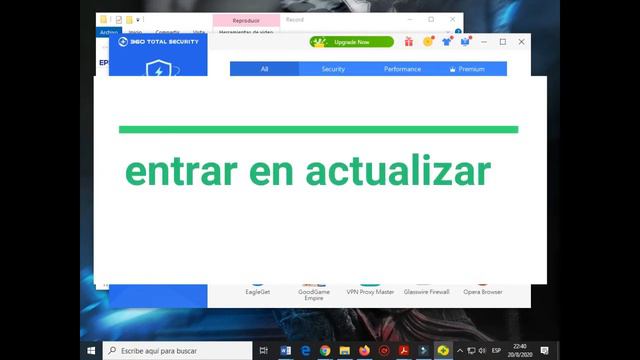 ACTUALIZAR ANTIVIRUS 360