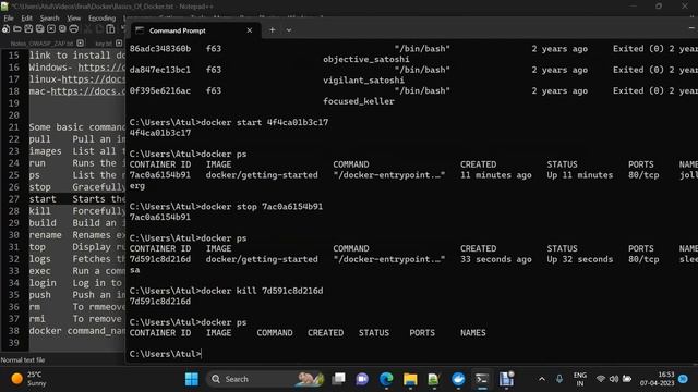 Basics of Docker- components, client server architecture & some basic commands смотреть онлайн
