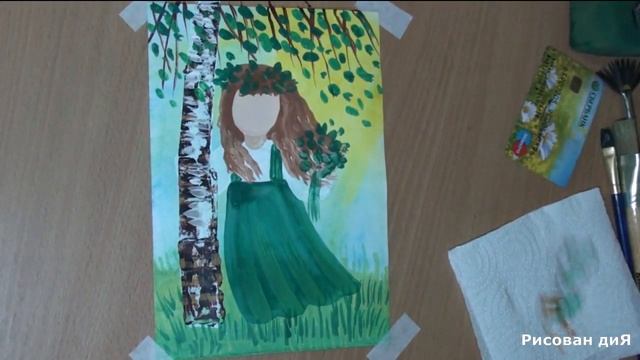 Весна-красавица. Весна рисовать. Пошаговая инструкция как нарисовать девочку весну гуашью. смотреть онлайн