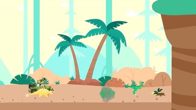 Dinosaur Guard - Dinosaur World Rescue! - 14 Jurassic Island Scenes смотреть онлайн