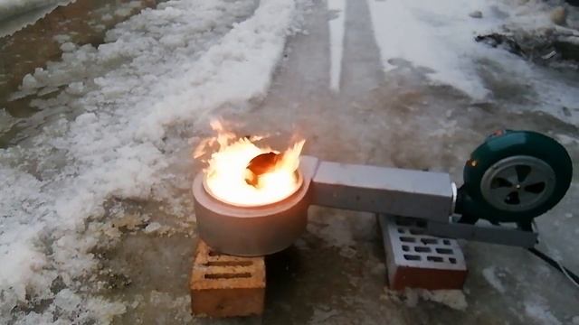 Очередная Горелка ГИЛ 02 на отработке, коптила! смотреть онлайн