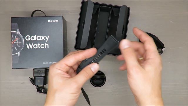 UNBOXING Samsung Galaxy Watch 46mm Silver (46 Mm, SM-R800)