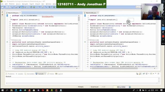 Teknologi Web Service Pertemuan 13-15 (JSON PHP CRUD MOBILE FILE MASTER USER) смотреть онлайн